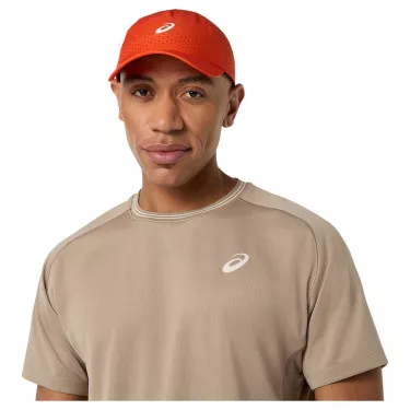 Asics Game SS T-Shirt Grey Beige