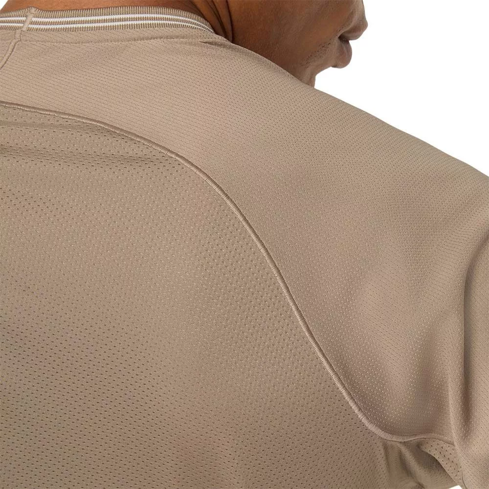 Asics Game SS T-Shirt Grey Beige