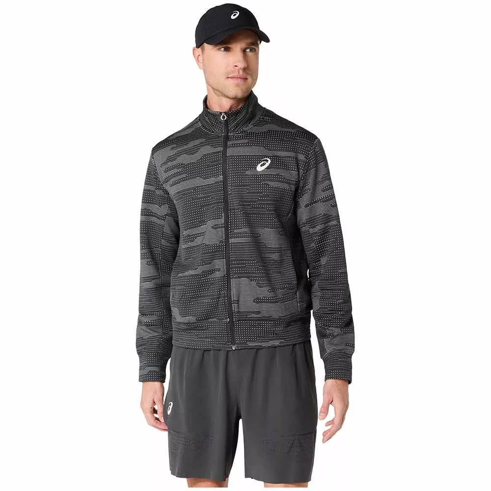 Asics Match Night Energy Jacket Black / Grey