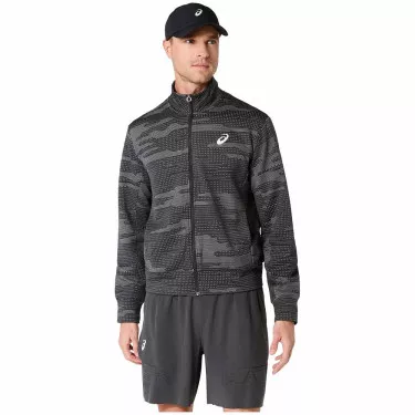 Asics Match Night Energy Jacket Black / Grey