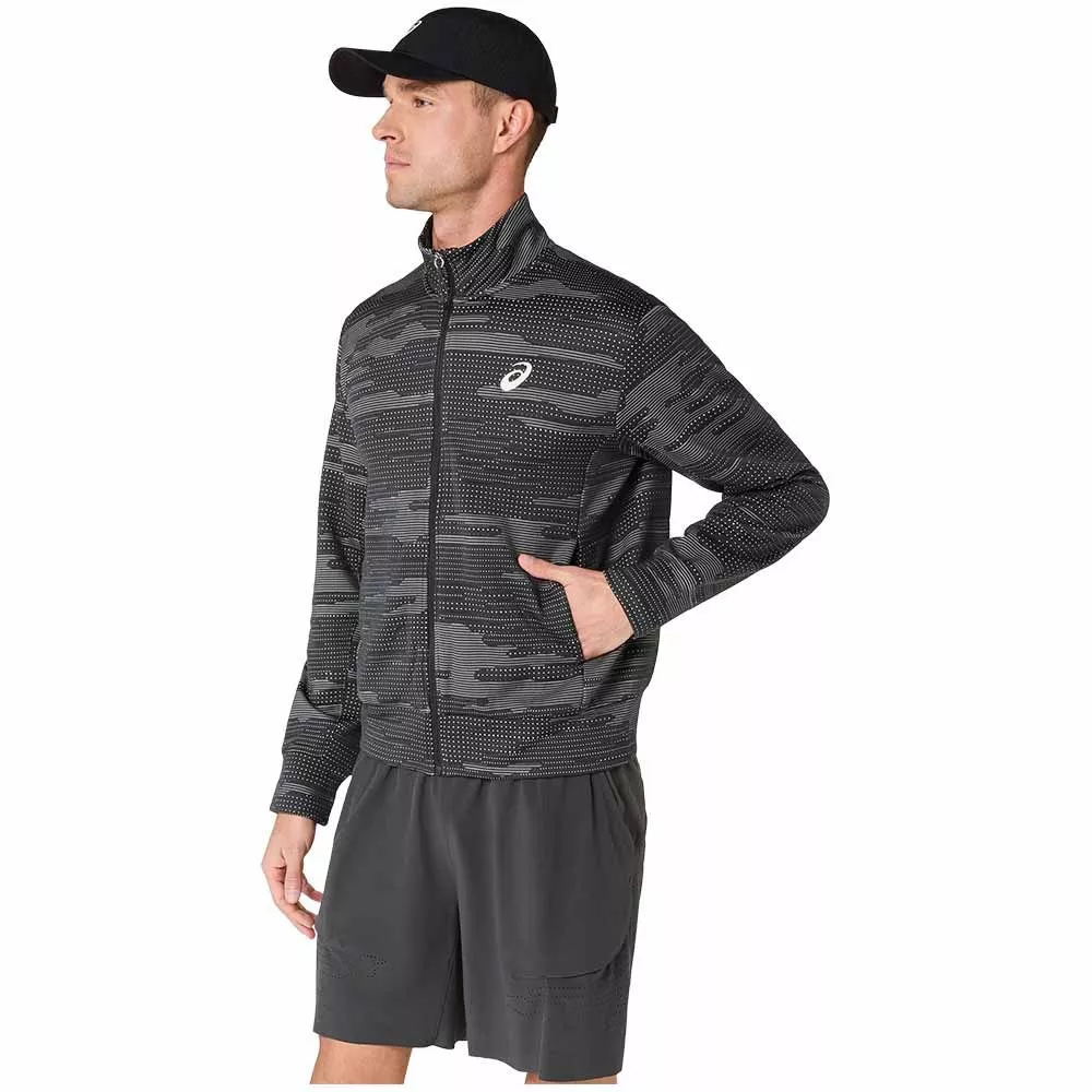 Asics Match Night Energy Jacket Black / Grey