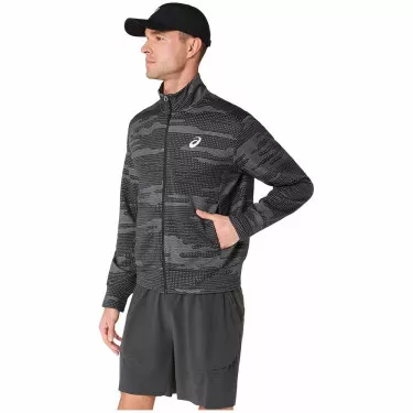 Asics Match Night Energy Jacket Black / Grey
