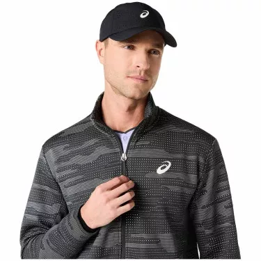 Asics Match Night Energy Jacket Black / Grey