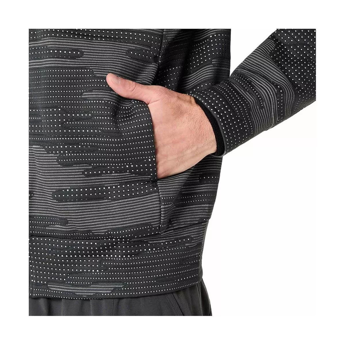 Asics Match Night Energy Jacket Black / Grey