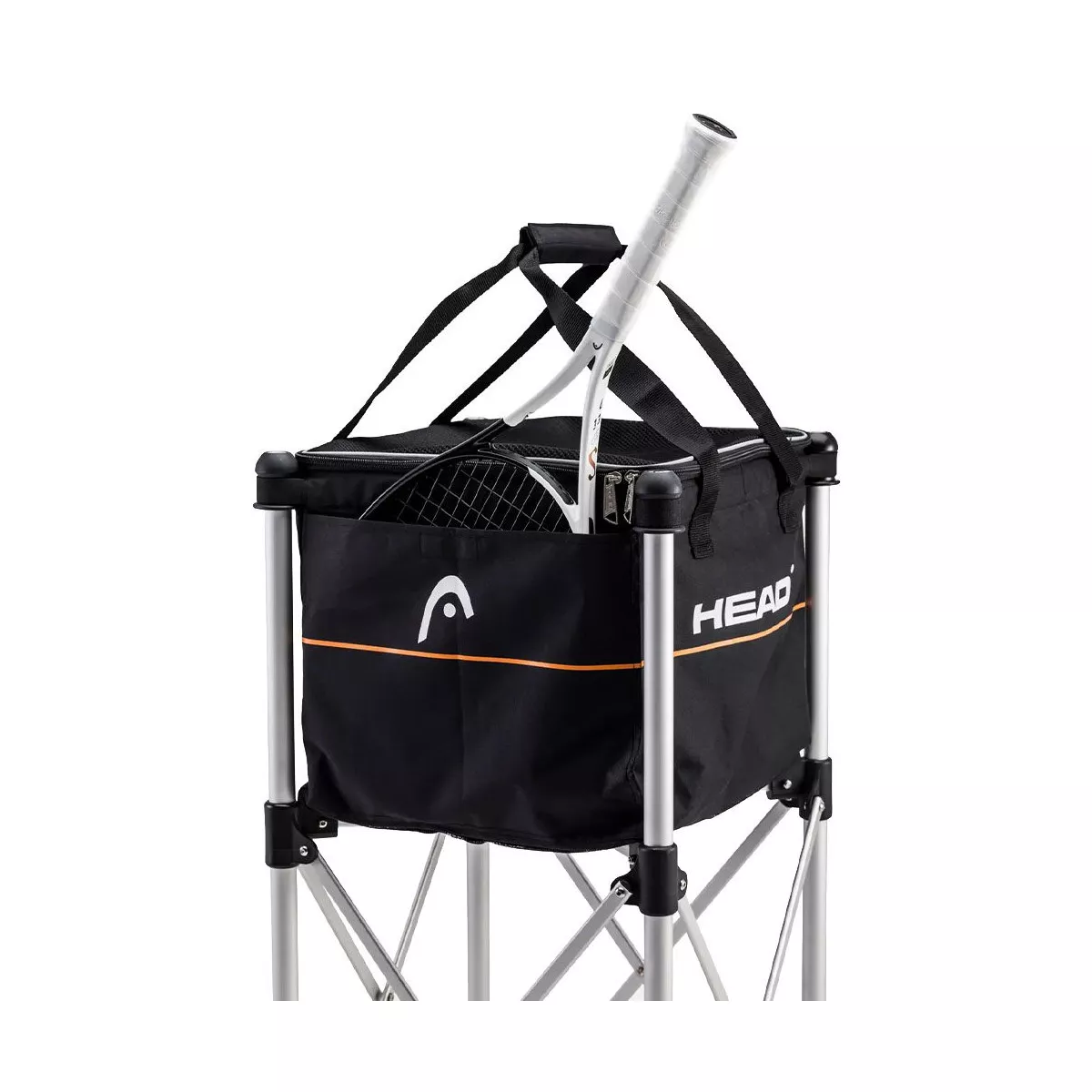 Head Ball Hopper with Wheels