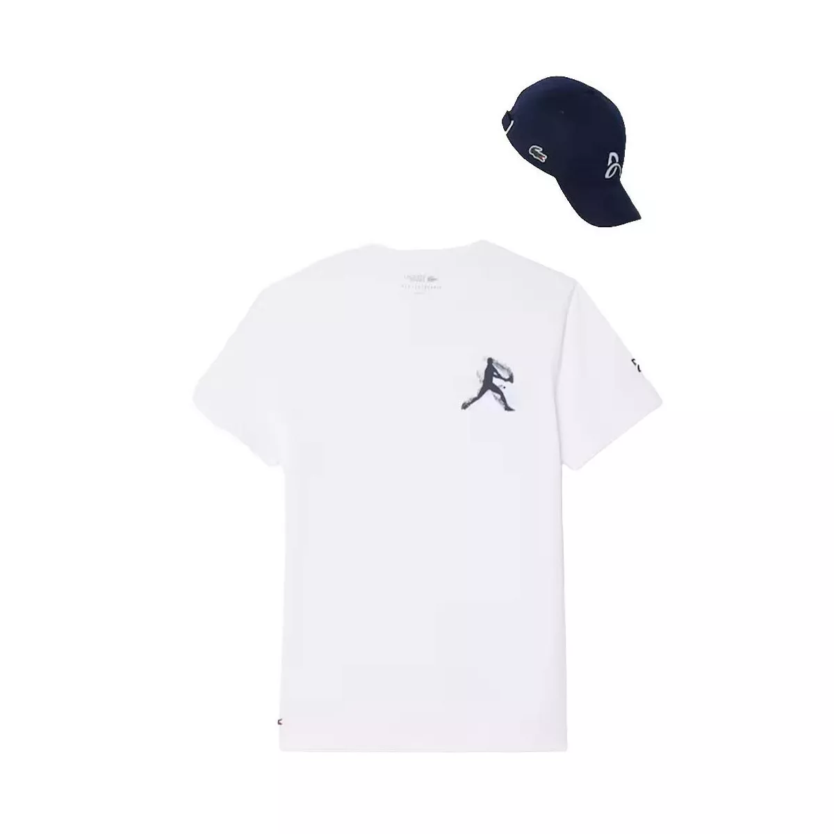 Lacoste Tennis x Novak Djokovic T-Shirt + Cap Pack White