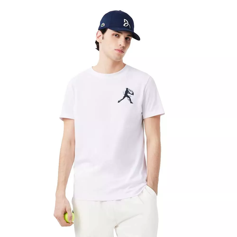 Lacoste Tennis x Novak Djokovic T-Shirt + Cap Pack White