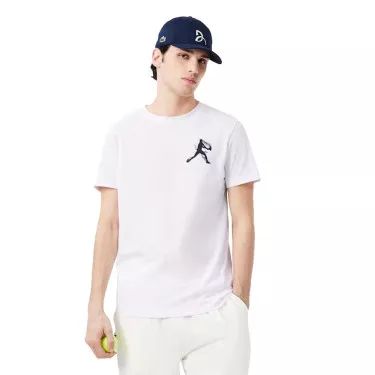 Lacoste Tennis x Novak Djokovic T-Shirt + Cap Pack White