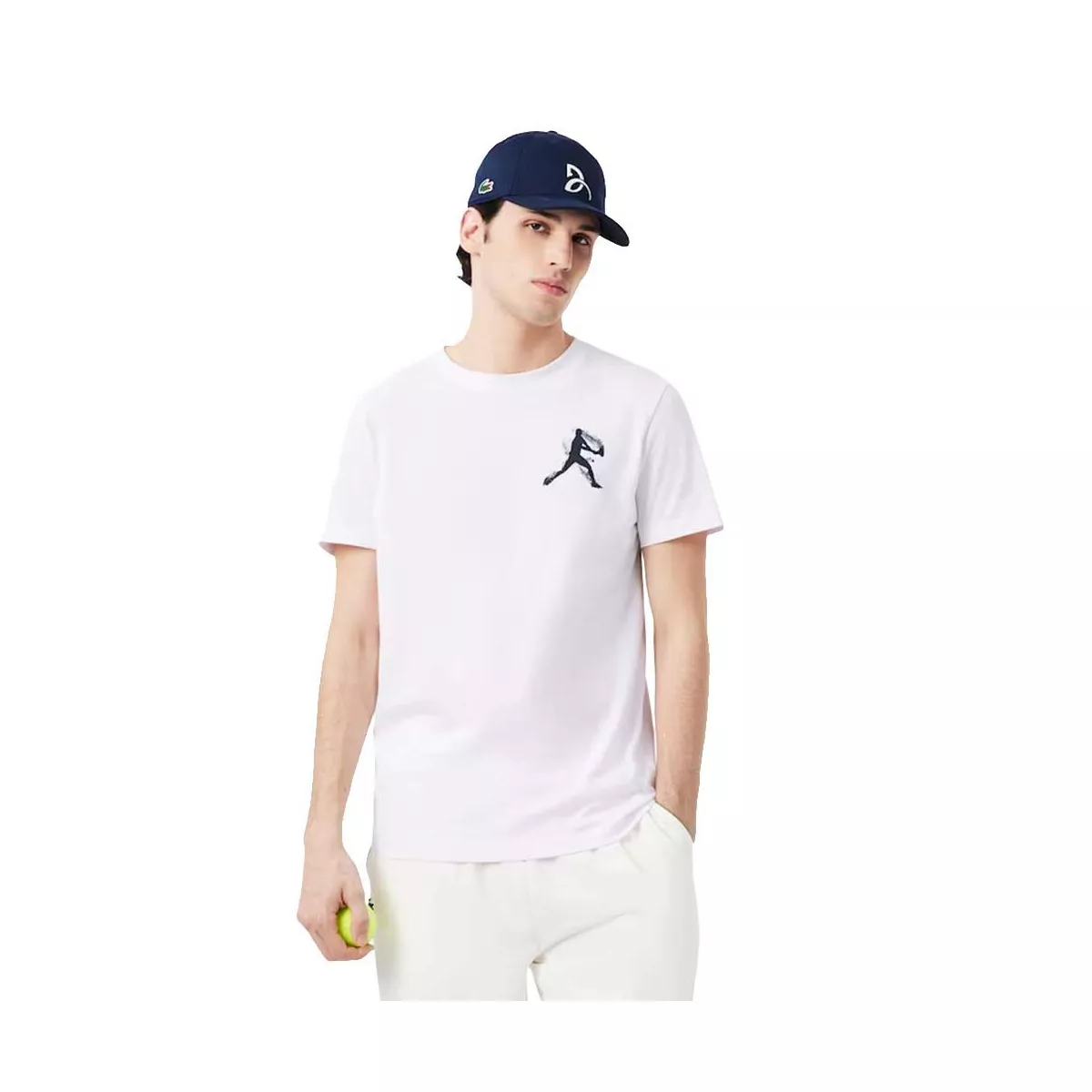 Lacoste Tennis x Novak Djokovic T-Shirt + Cap Pack White
