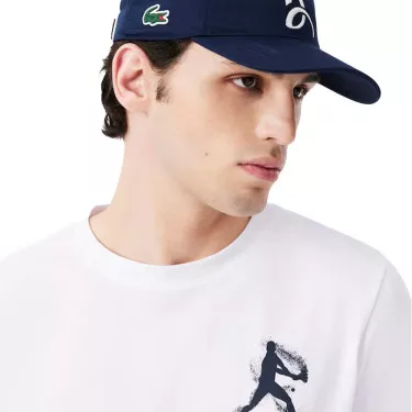 Lacoste Tennis x Novak Djokovic T-Shirt + Cap Pack White