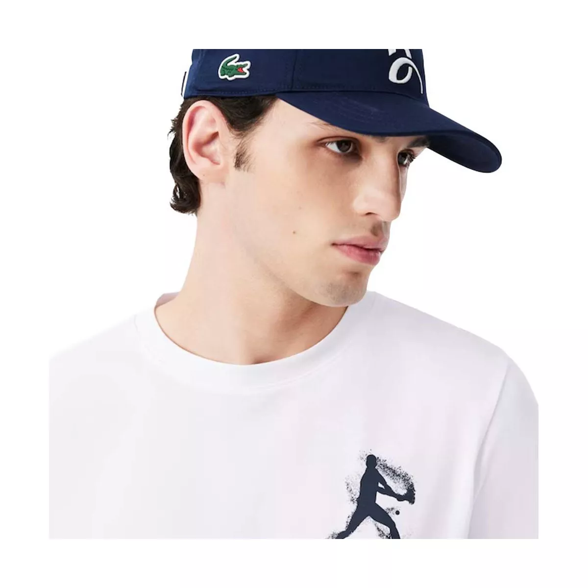 Lacoste Tennis x Novak Djokovic T-Shirt + Cap Pack White