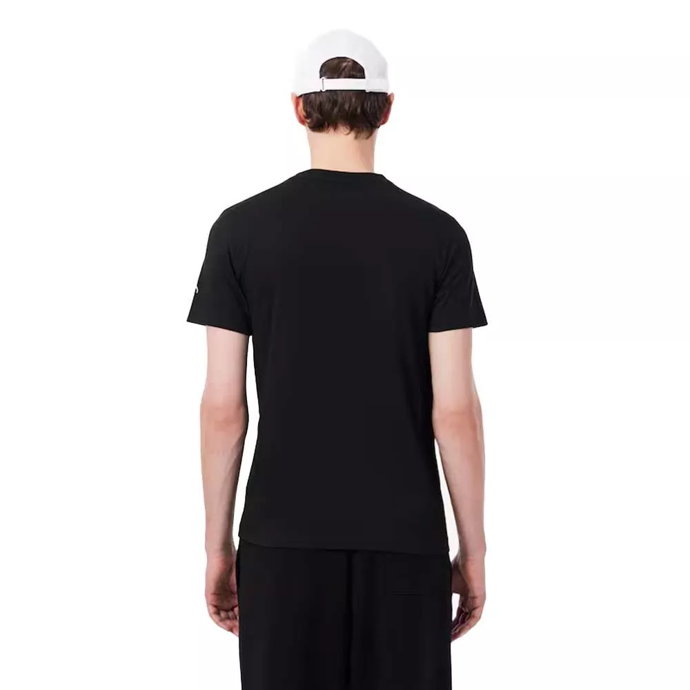 Lacoste Tennis x Novak Djokovic Training Pack - Black T-Shirt & White Cap