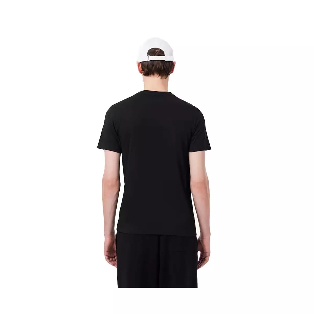 Lacoste Tennis x Novak Djokovic Training Pack - Black T-Shirt & White Cap