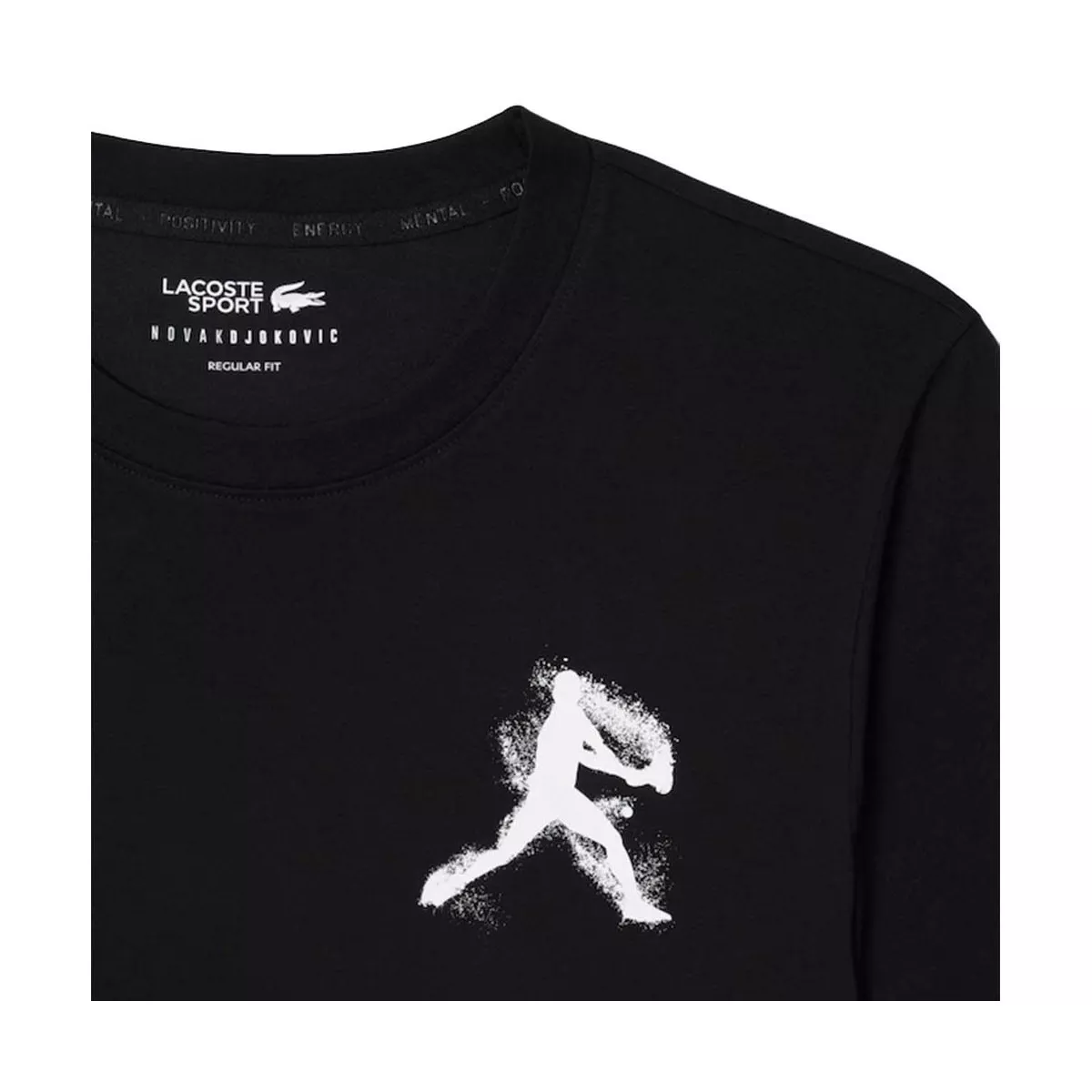 Lacoste Tennis x Novak Djokovic Training Pack - Black T-Shirt & White Cap