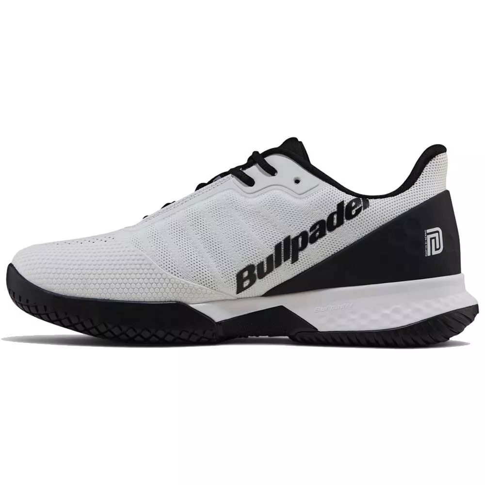 Bullpadel X-PLO Vibram 26I Padel Shoes - White / Black