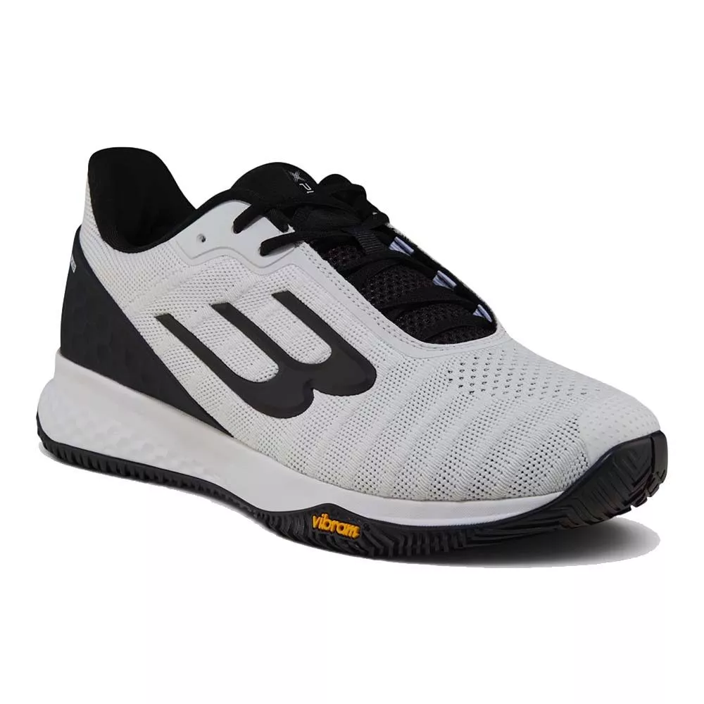 Bullpadel X-PLO Vibram 26I Padel Shoes - White / Black