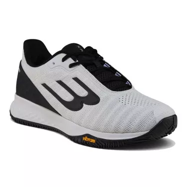 Bullpadel X-PLO Vibram 26I Padel Shoes - White / Black