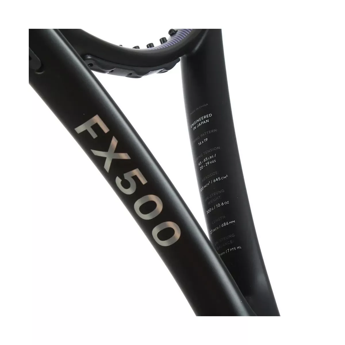 Dunlop FX 500 2026 Black Edition Tennis Racket (300g)