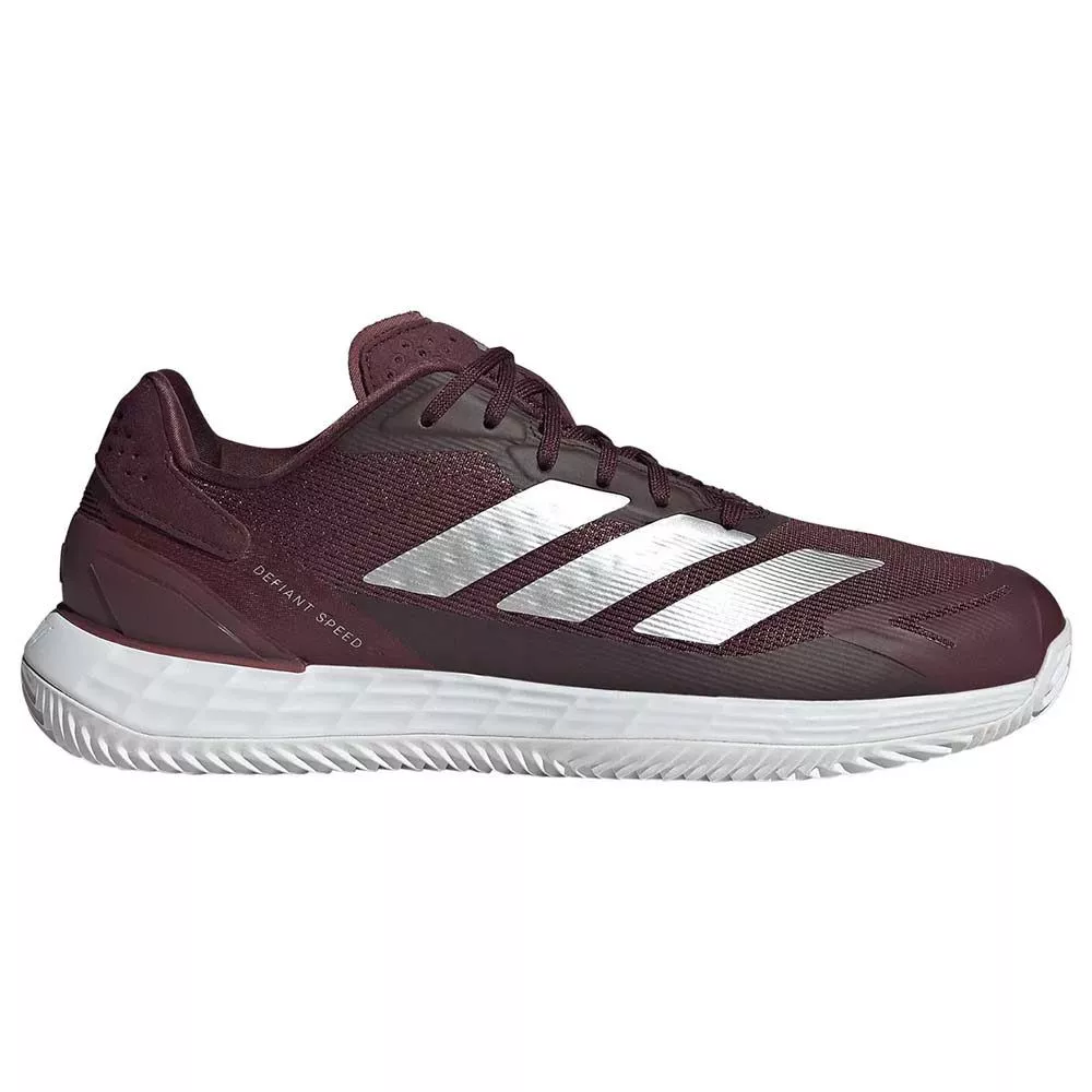 Adidas Defiant Speed 2 Clay Tennis Shoes - Bordeaux