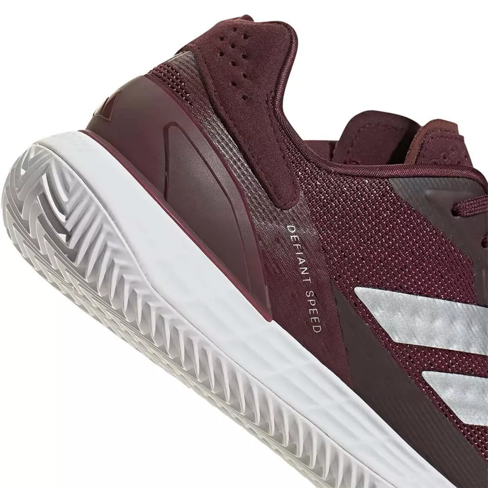 Adidas Defiant Speed 2 Clay Tennis Shoes - Bordeaux