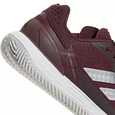 Adidas Defiant Speed 2 Clay Tennis Shoes - Bordeaux
