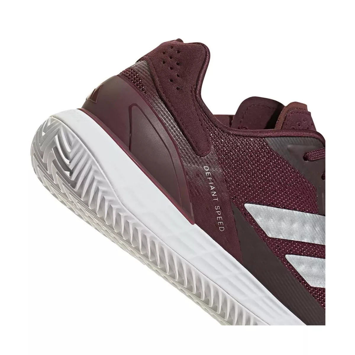 Adidas Defiant Speed 2 Clay Tennis Shoes - Bordeaux