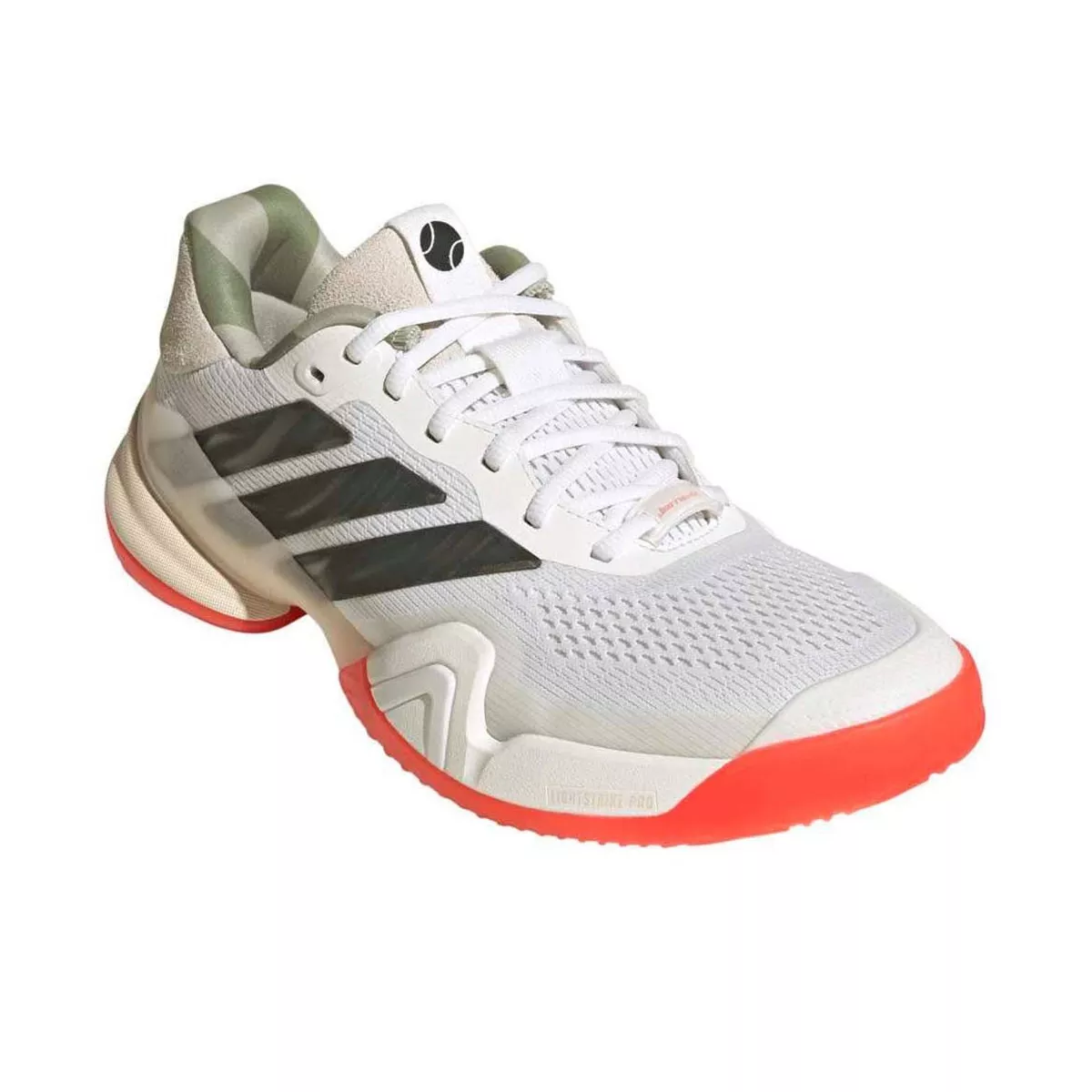 Adidas Barricade 14 Tennis Shoes White / Orange