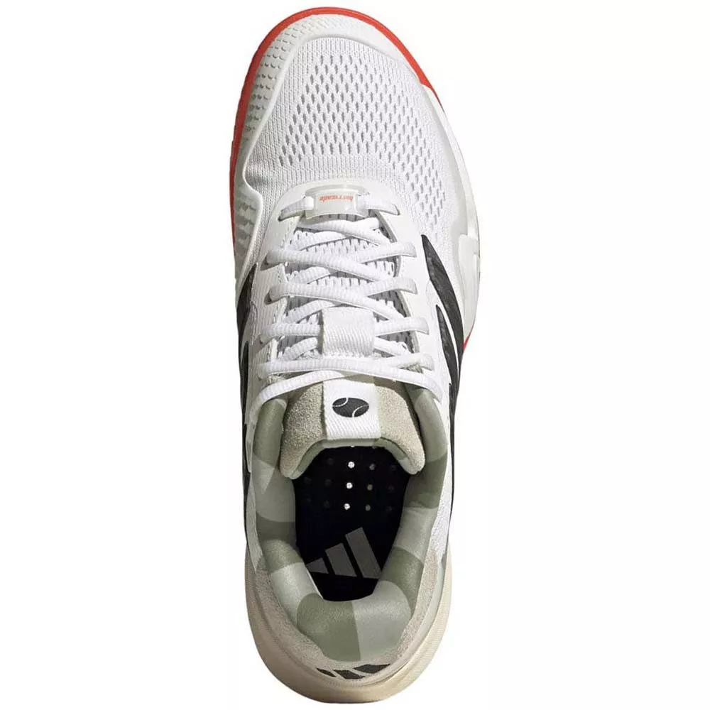 Adidas Barricade 14 Tennis Shoes White / Orange