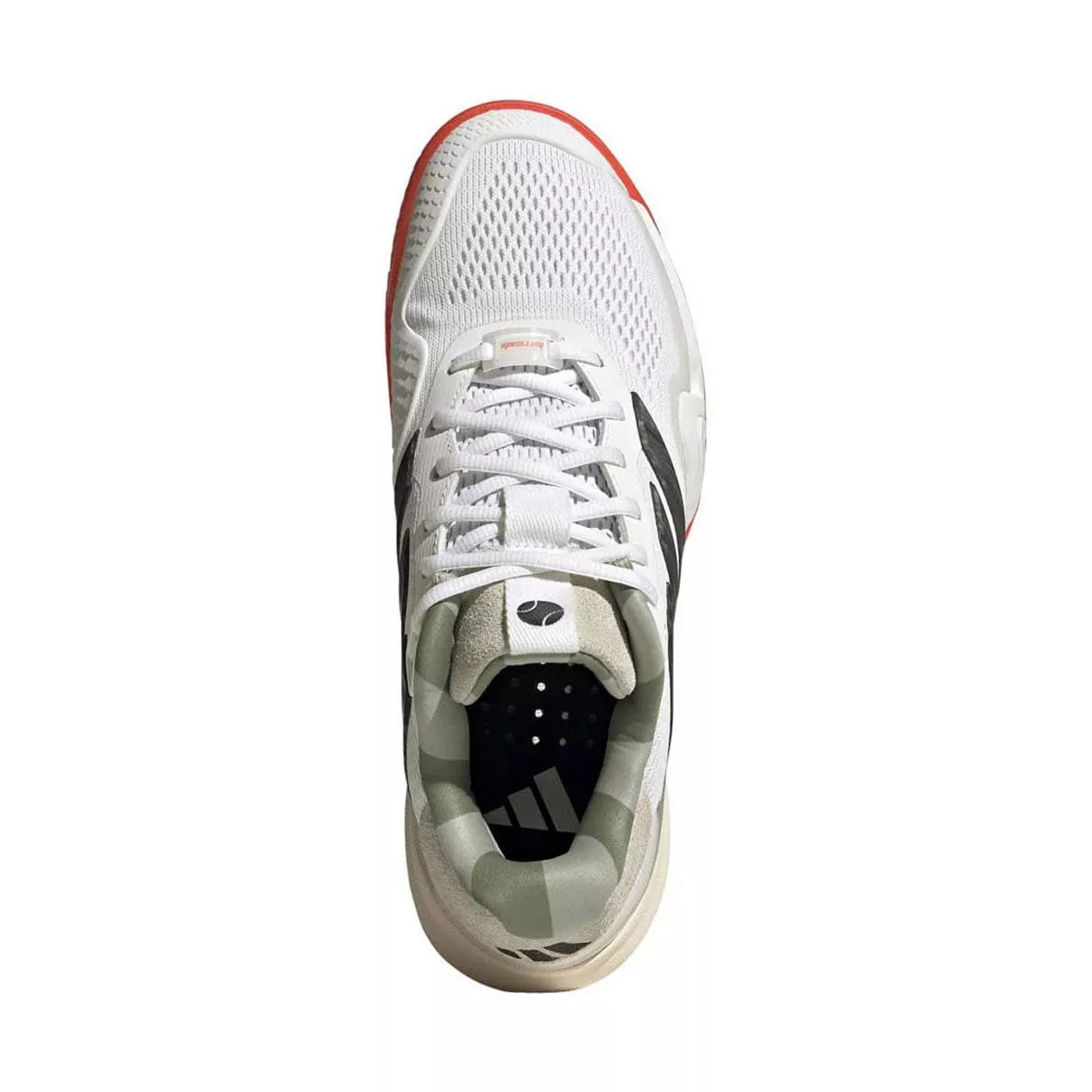 Adidas Barricade 14 Tennis Shoes White / Orange