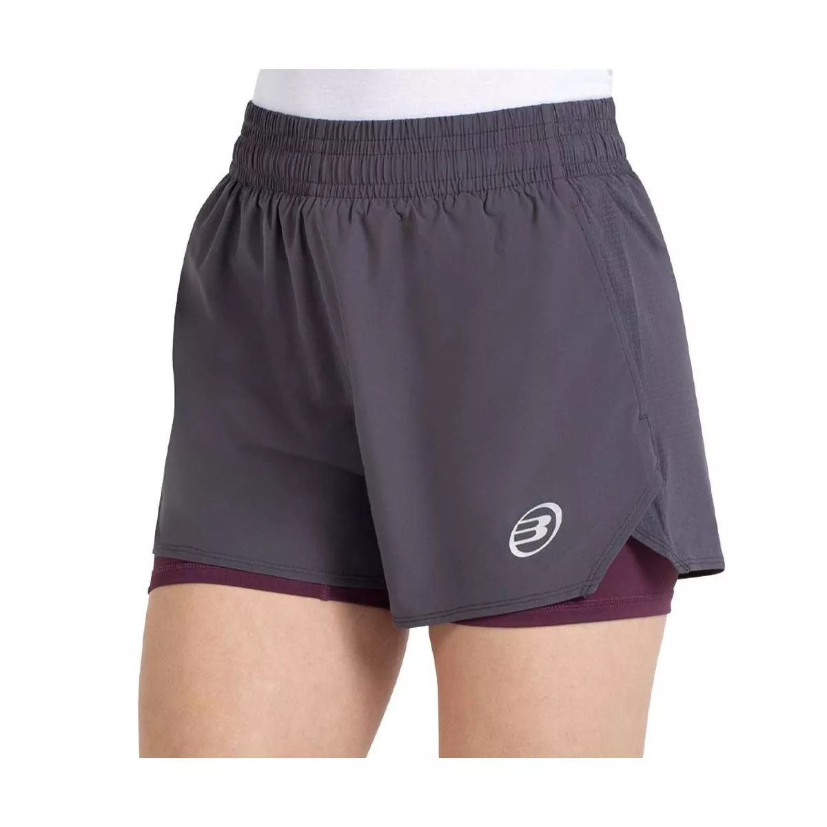 Bullpadel Orfeu Women's Dark Grey Shorts