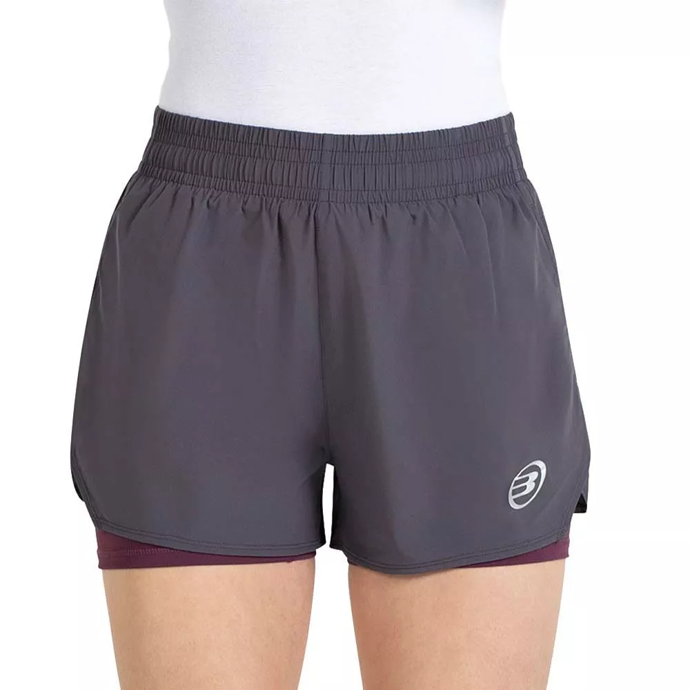 Bullpadel Orfeu Women's Dark Grey Shorts