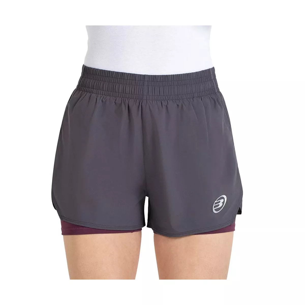 Bullpadel Orfeu Women's Dark Grey Shorts