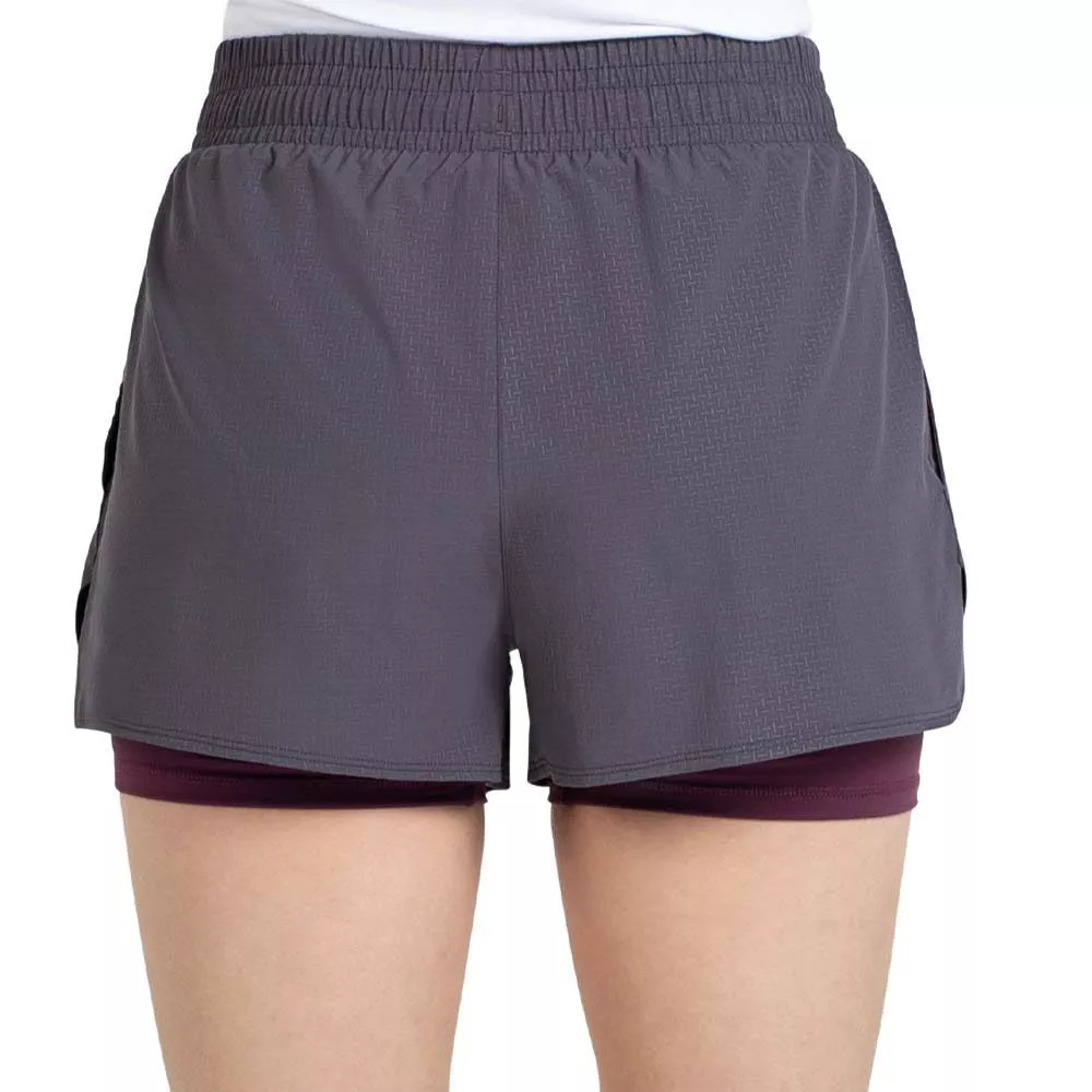 Bullpadel Orfeu Women's Dark Grey Shorts