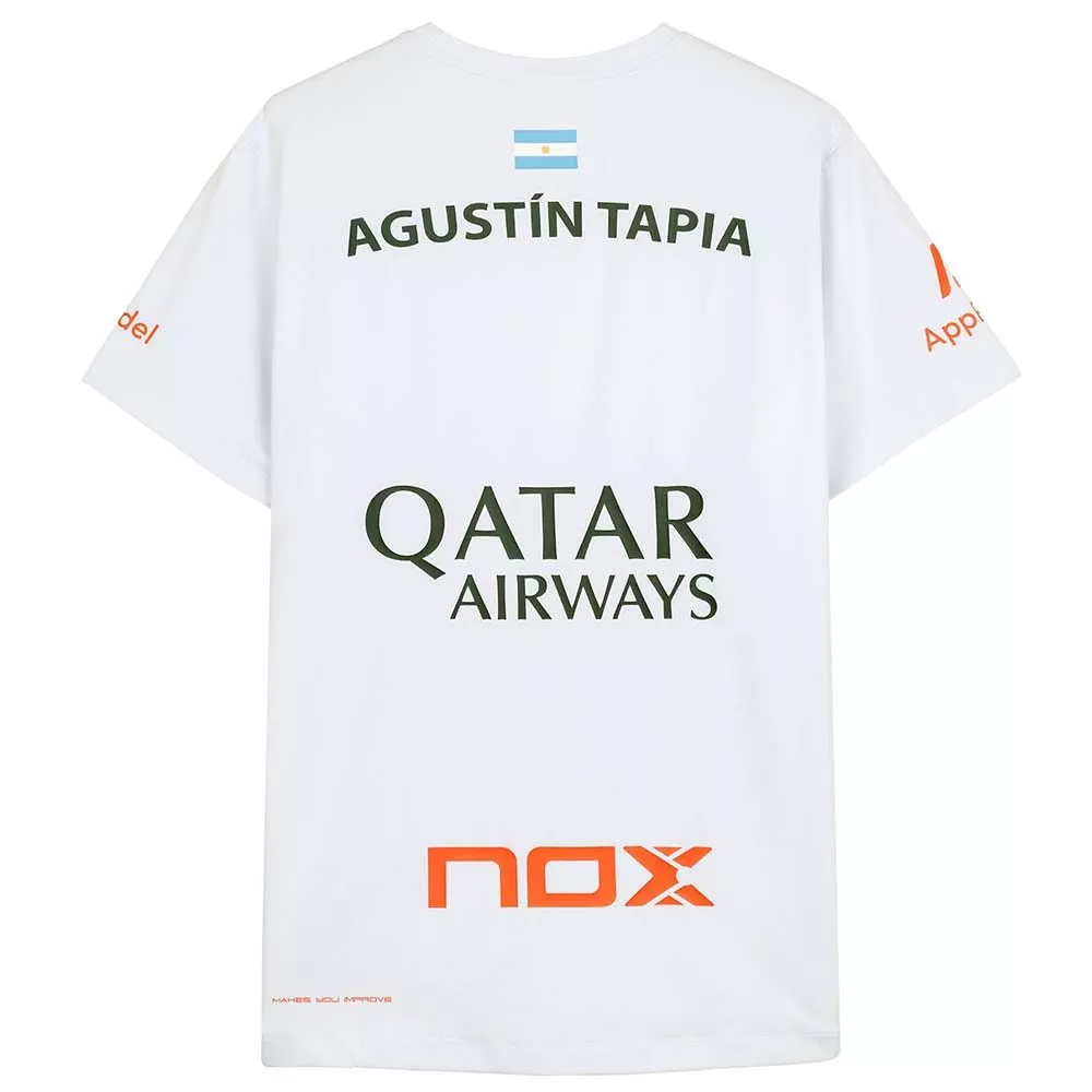 Nox AT10 Agustín Tapia T-Shirt White