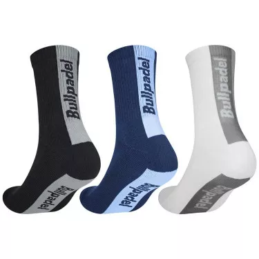 Bullpadel BP265 I Socks Black / Navy / White (3 Pairs)