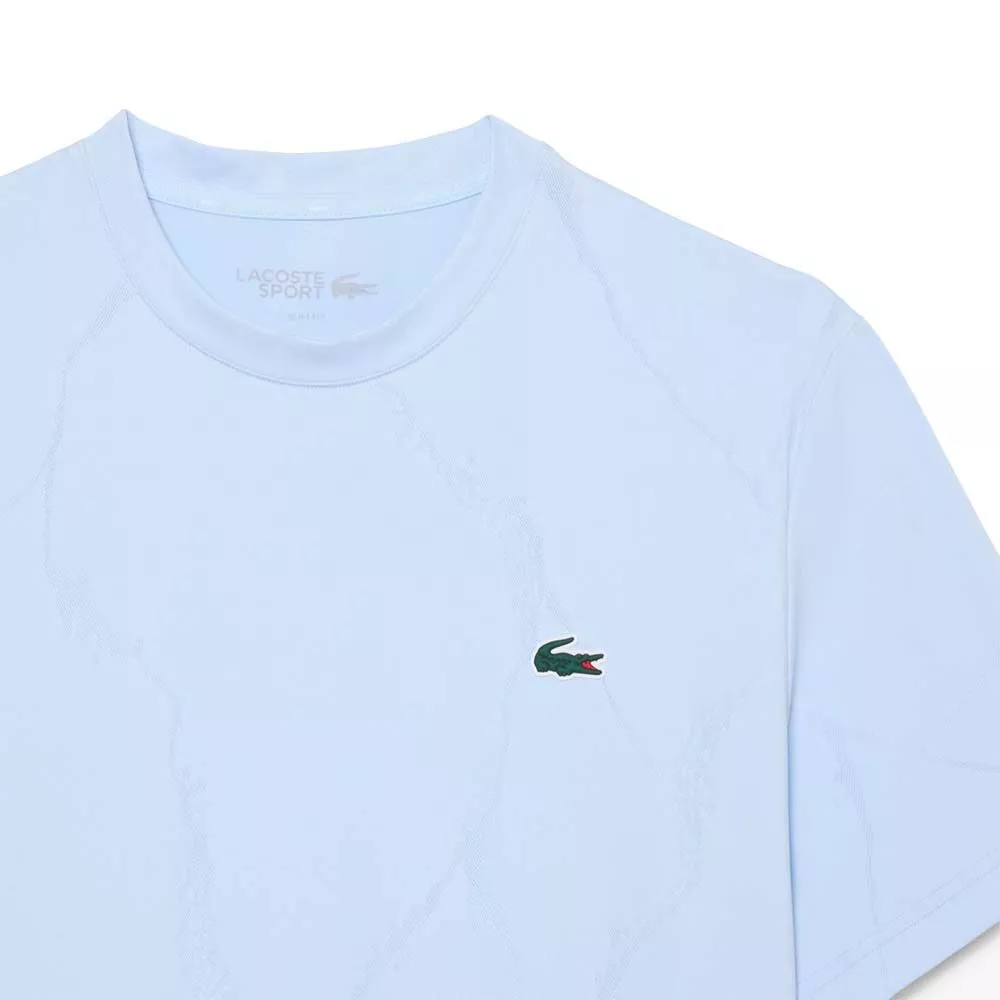 Lacoste Tennis Ultra Dry T-Shirt - Light Blue