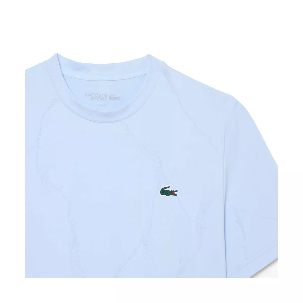 Lacoste Tennis Ultra Dry T-Shirt - Light Blue