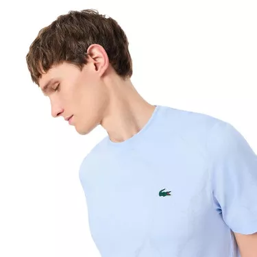 Lacoste Tennis Ultra Dry T-Shirt - Light Blue