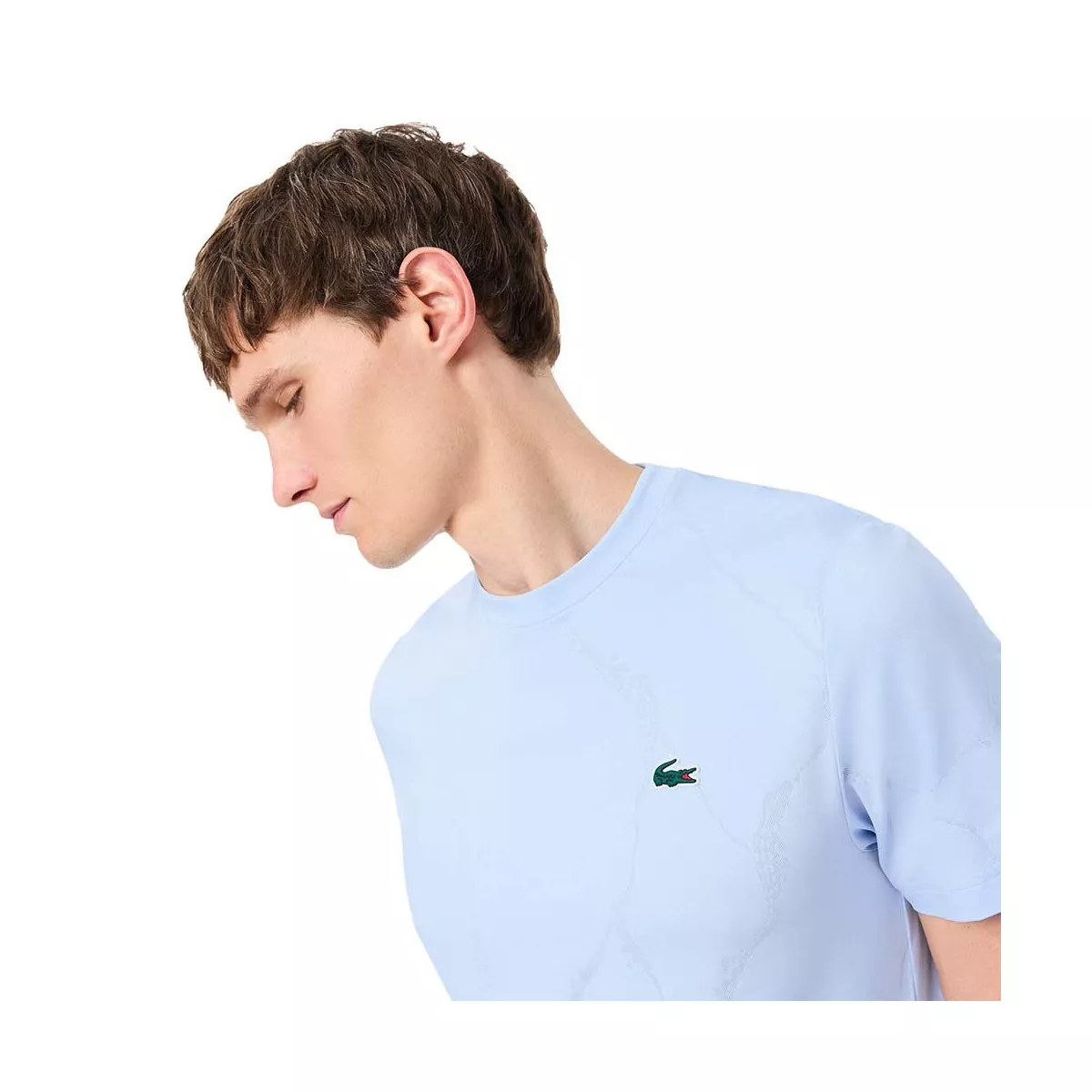 Lacoste Tennis Ultra Dry T-Shirt - Light Blue