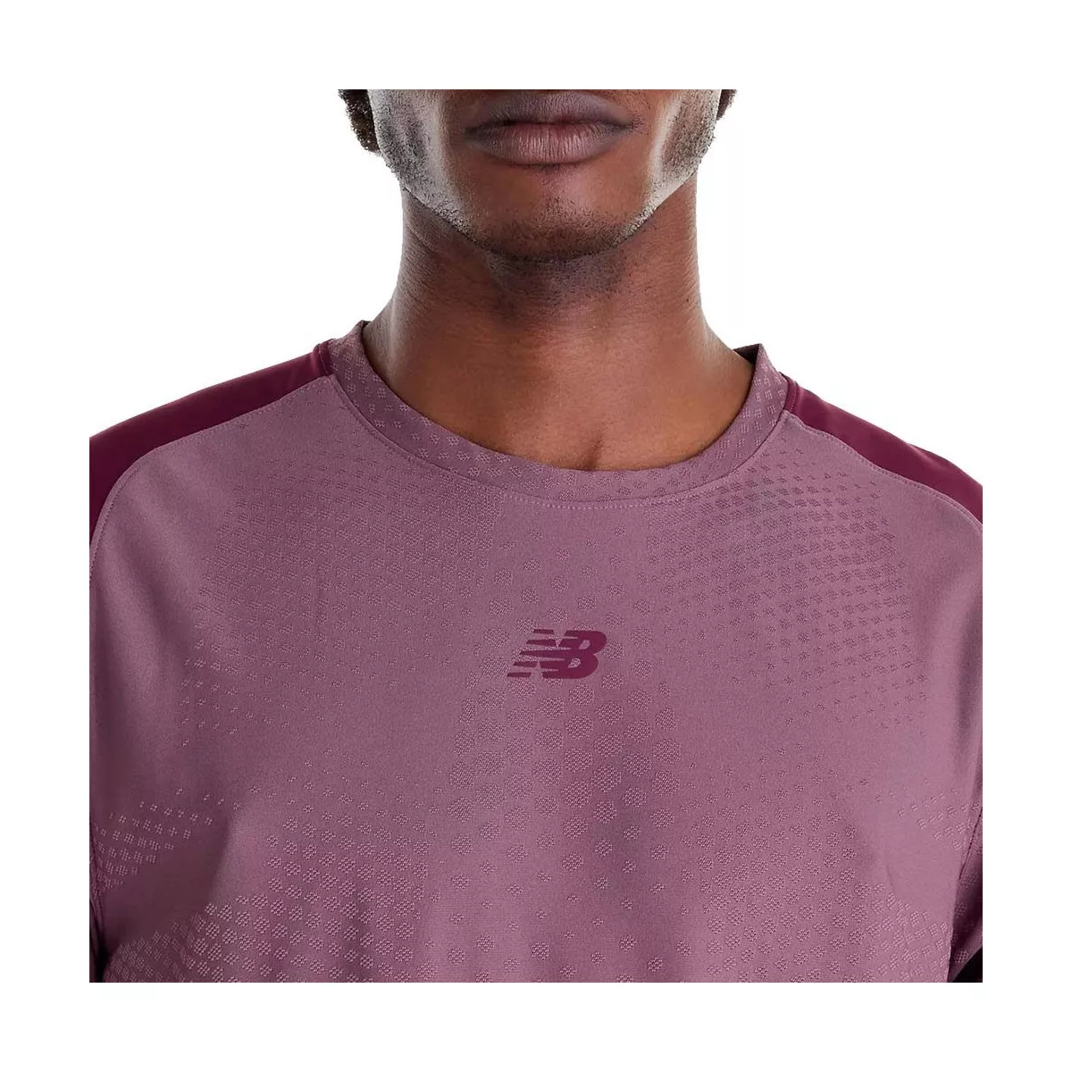 New Balance Tournament NYC Pink / Burgundy T-Shirt