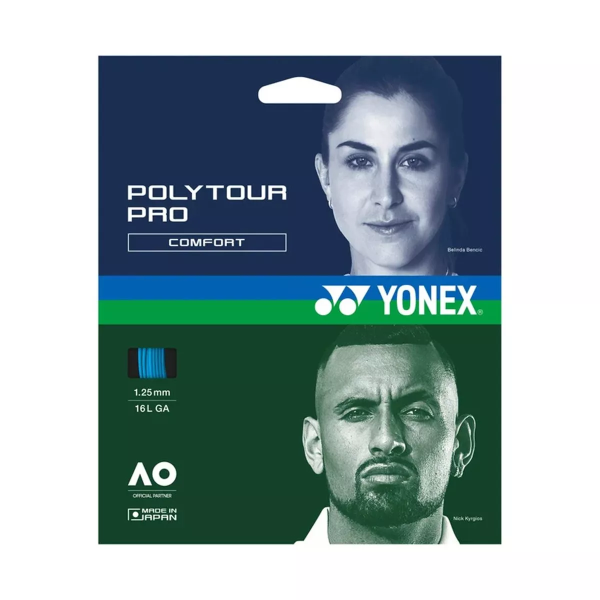 Yonex Poly Tour Pro Blue 12m Tennis String