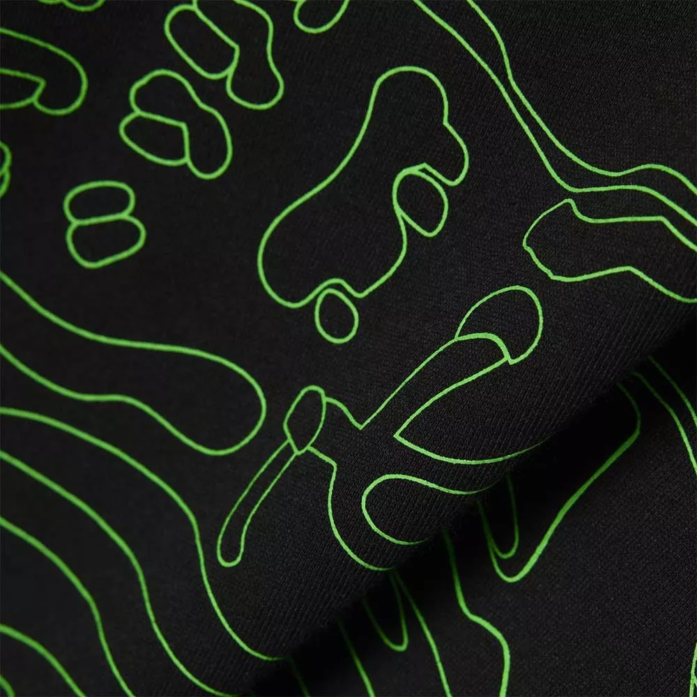 Lacoste Sport Ultra Dry Crocodile Print T-shirt Black / Green
