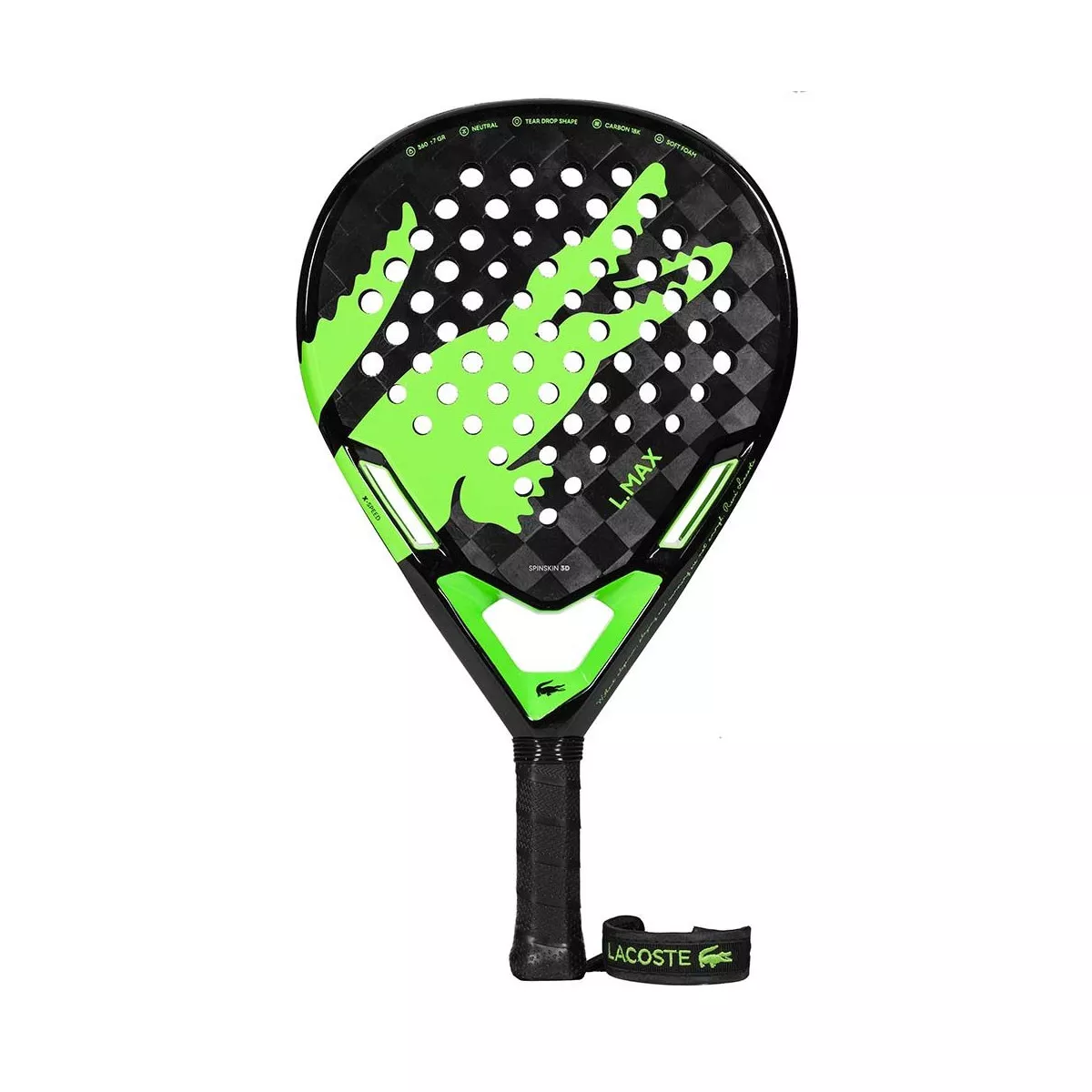 Lacoste L-Max Padel Racket