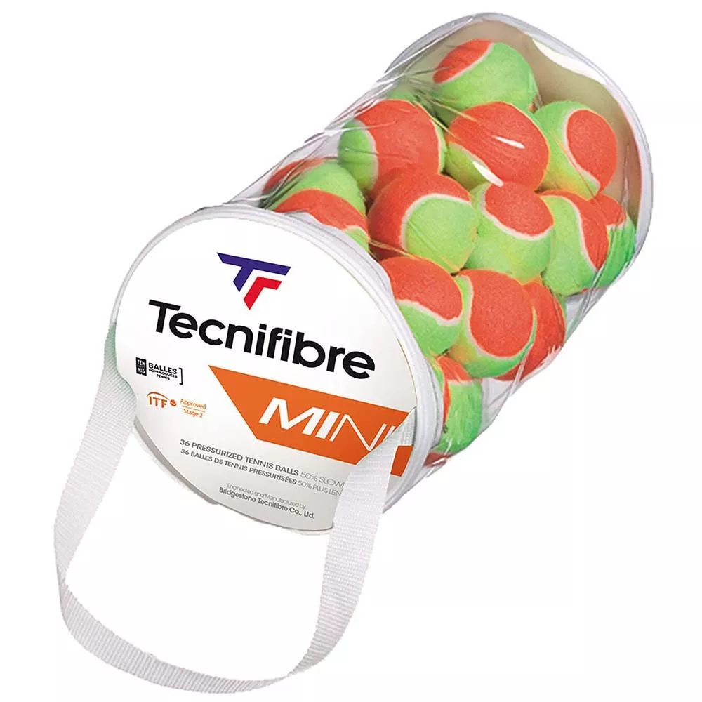 Tecnifibre Mini-Tennis Bag of 36 Balls