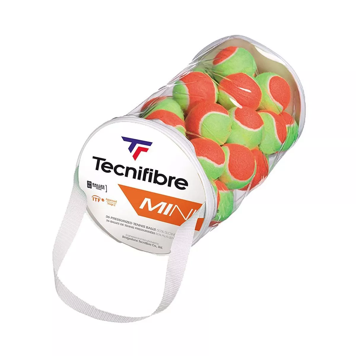 Tecnifibre Mini-Tennis Bag of 36 Balls