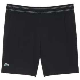 Lacoste Tennis Ultra Dry Reflective Shorts Black