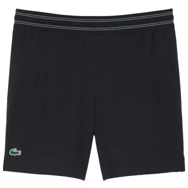 Lacoste Tennis Ultra Dry Reflective Shorts Black