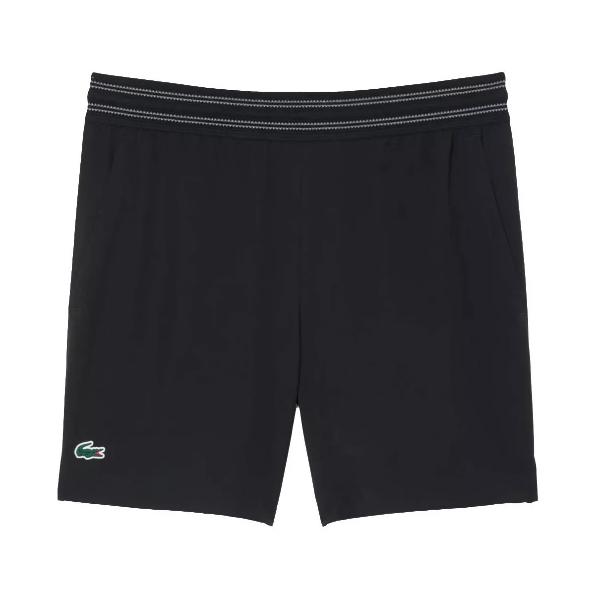 Lacoste Tennis Ultra Dry Reflective Shorts Black