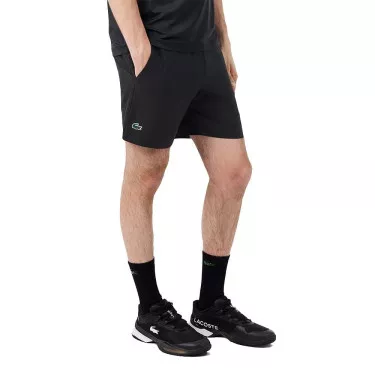 Lacoste Tennis Ultra Dry Reflective Shorts Black