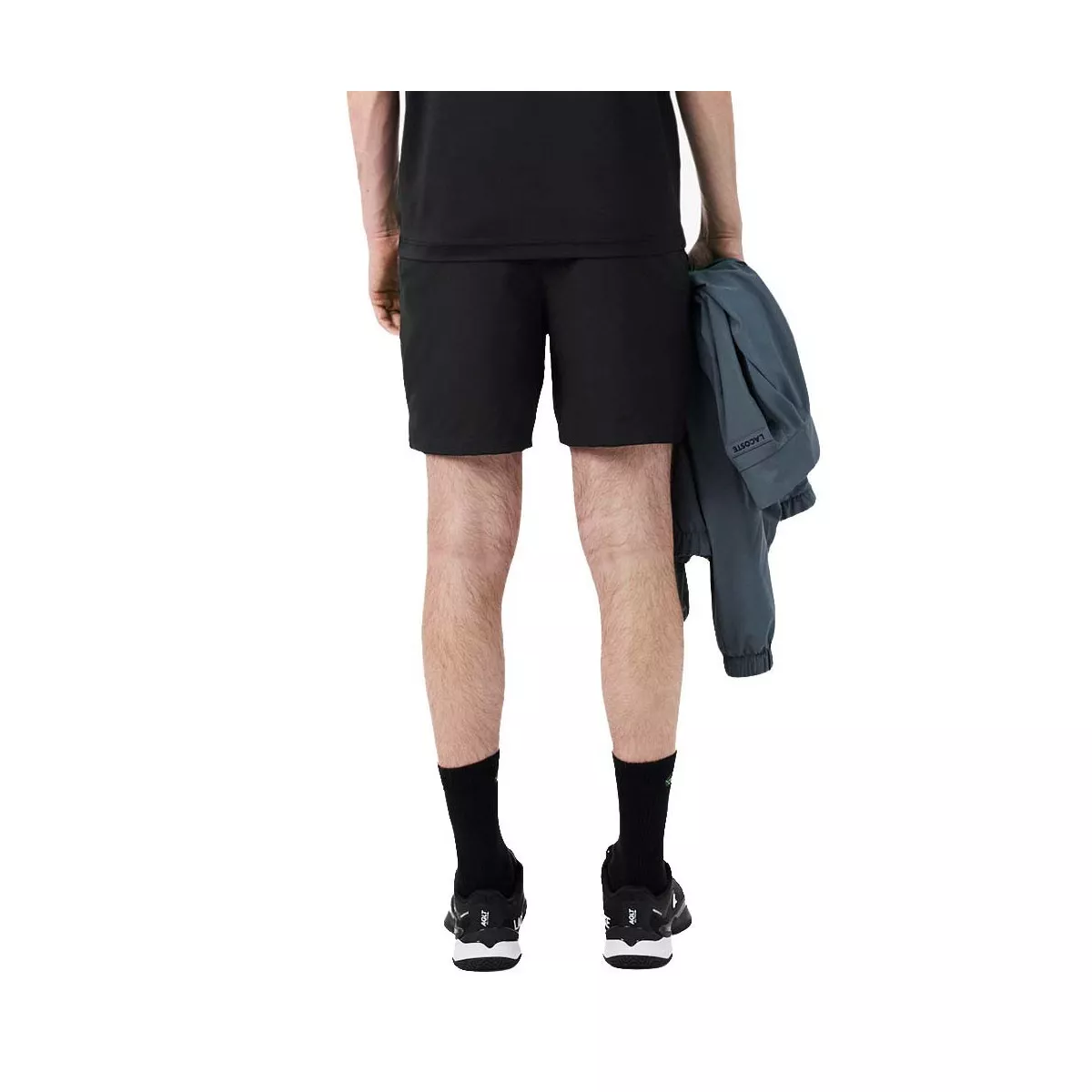 Lacoste Tennis Ultra Dry Reflective Shorts Black